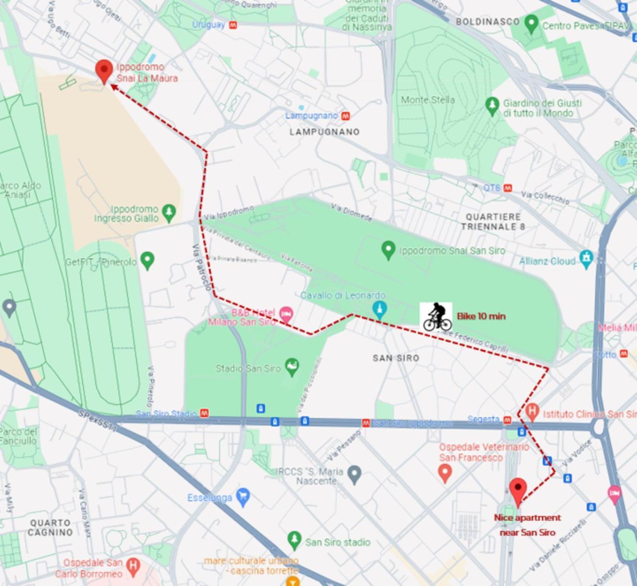 San Siro Comfort Apartment In Milan Luaran gambar